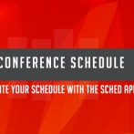 Use Sched to Plan Your Conference